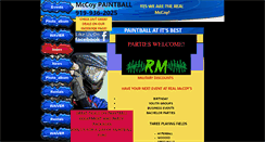Desktop Screenshot of mccoypaintball.com